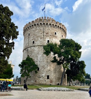 An old stone tower