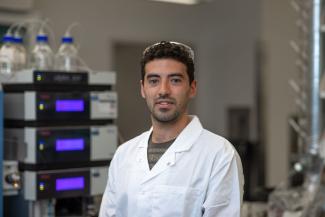 Researcher in a lab