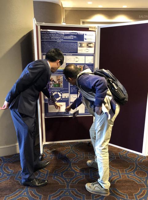 A poster presentation